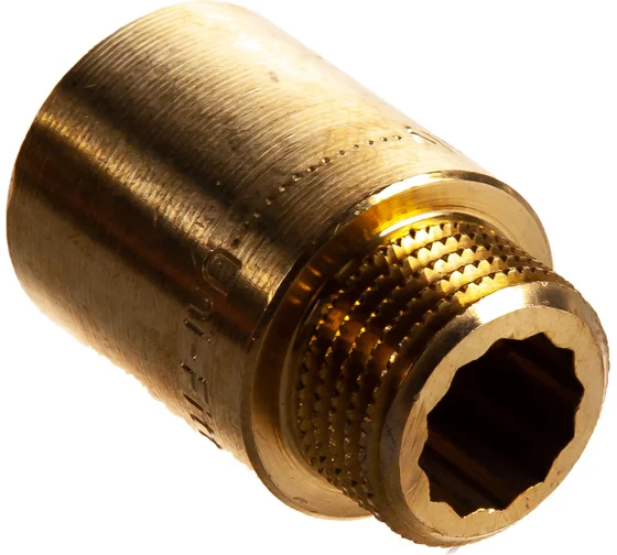 Удлинитель НВ 30 мм х 1/2", латунный "Uni-fitt"